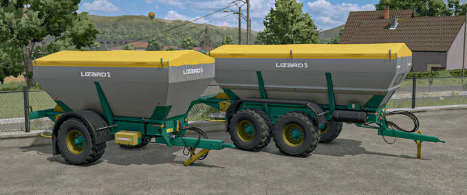 Sprayers & Fertilizer Lizard Fertilizer Spreaders Pack Farming Simulator mod