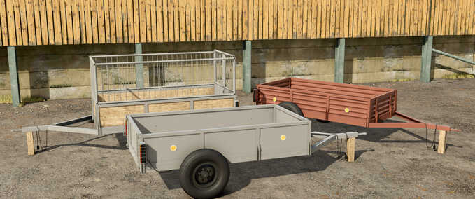 Animal Transport Small Trailers Pack Farming Simulator mod