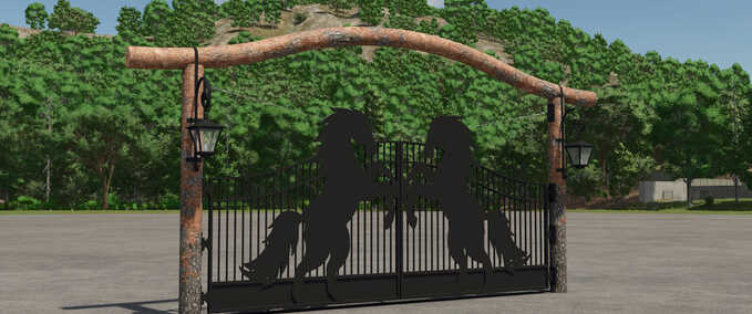 Placeable Objects Ranch Gates and Fences Pack Farming Simulator mod