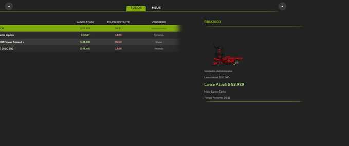 Gameplay Server Auction House Farming Simulator mod