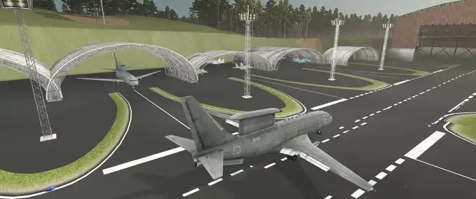 Sonstige Fahrzeuge Boeing E-7 Landwirtschafts Simulator mod