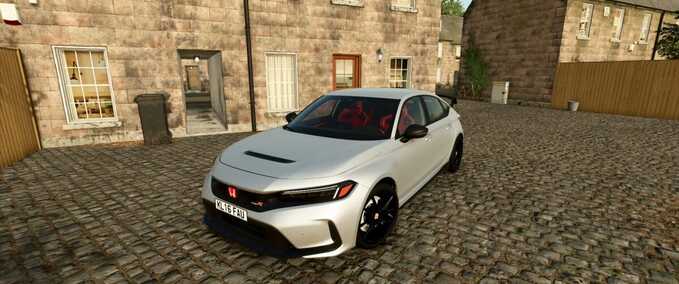 Cars Honda Civic Type R 2023 Farming Simulator mod