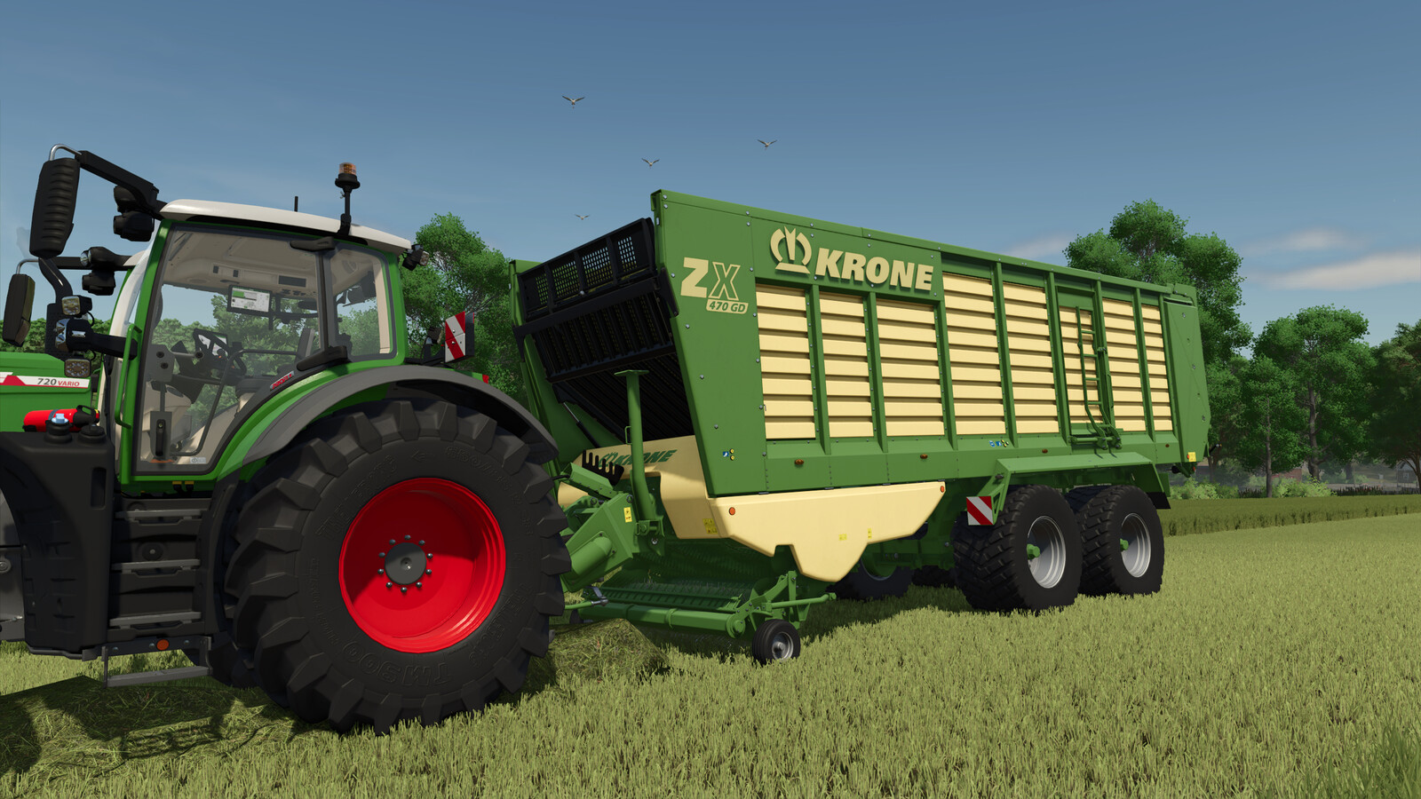 Krone ZX 470 GD - Thumbnail 1