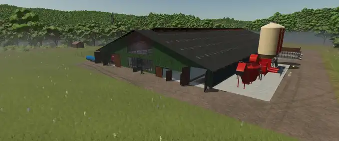 Animal Pens Automated Dairy Farm 400 Farming Simulator mod