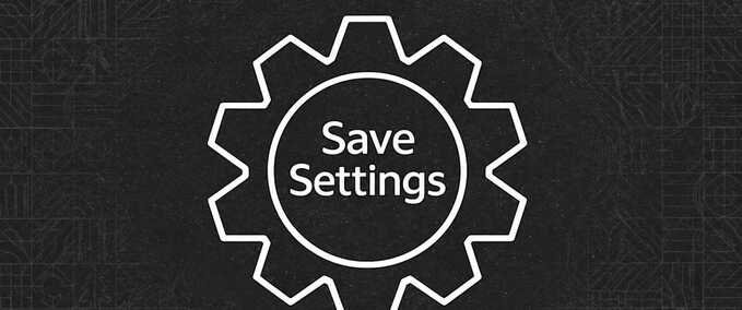 Scripts Save Gameplay Settings Farming Simulator mod