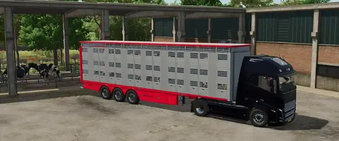 Animal Transport Michieletto AM19 Pack Farming Simulator mod