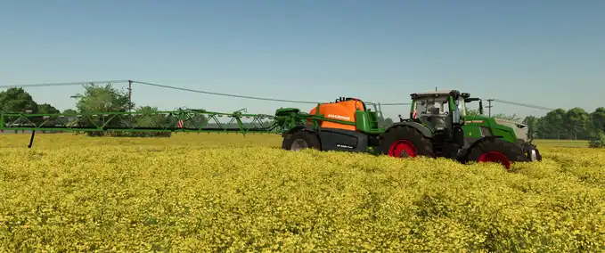 Sprayers Amazone UX 5201 Super Farming Simulator mod
