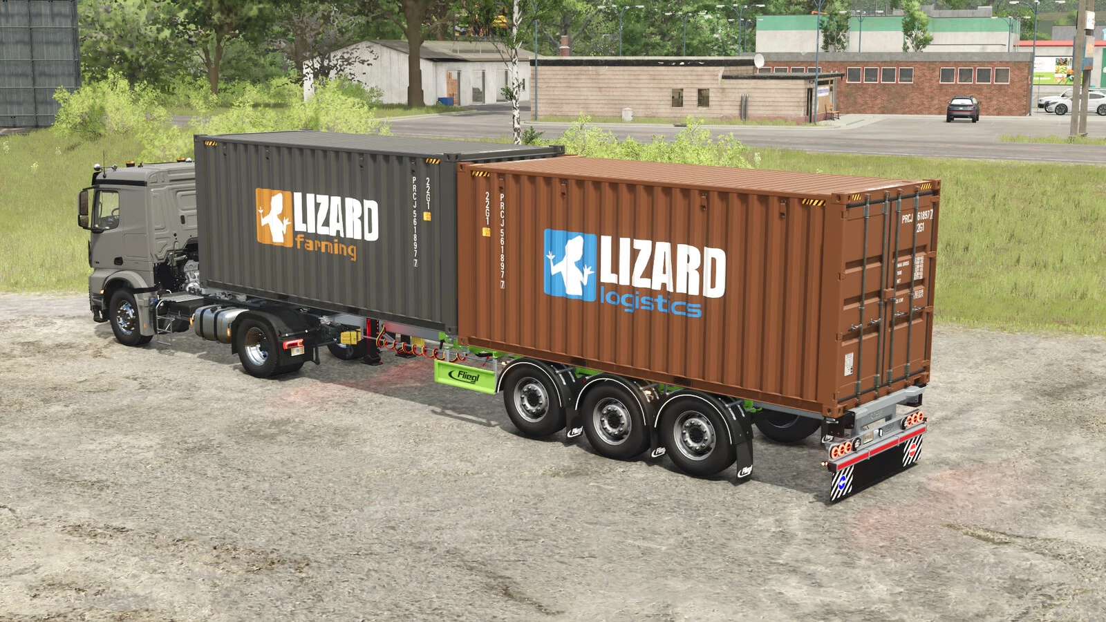 Fliegl Versandcontainer-Paket - Thumbnail 1