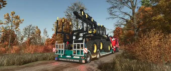 Lizard Forestry Spezial-Tieflader TL38 Mod Image