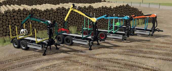 Animal Transport Lizard Forest Trailer Pack Farming Simulator mod