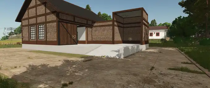 Fabriken Schlachthaus im Fachwerkstil Landwirtschafts Simulator mod