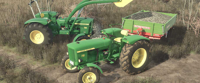 Tractors John Deere 710 Farming Simulator mod