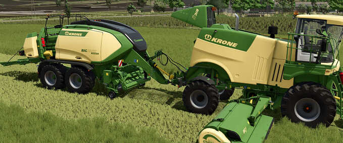 Mower Krone Big M 450 Farming Simulator mod