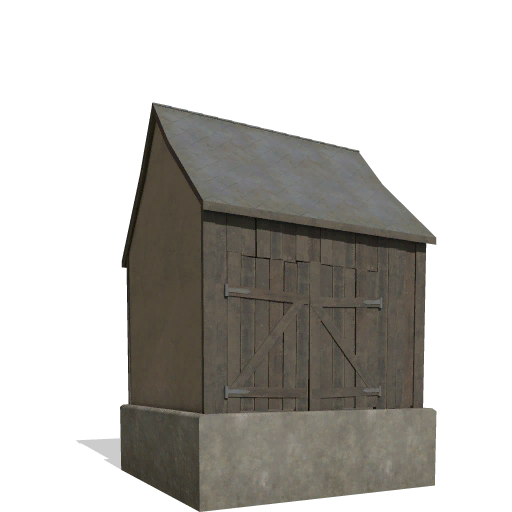 Small Wooden Shed - Thumbnail 1