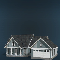 Farmhouse with Garage - Thumbnail 1