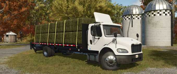 Trucks Freightliner M2 Stakebed Farming Simulator mod