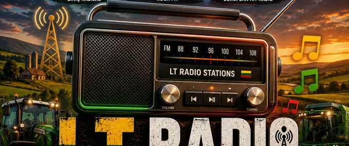 Gameplay Litauische Radiosender Landwirtschafts Simulator mod