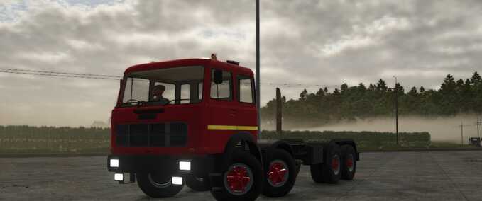 Trucks Fiat 691 4 Axles Farming Simulator mod