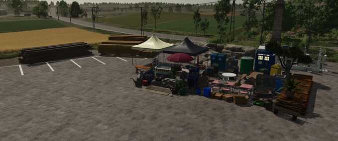 Platzierbare Objekte Platzierbare Objekte Pack Landwirtschafts Simulator mod