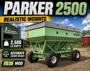 Parker 2500 Gravity Wagon Weight Correction