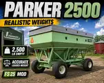Parker 2500 Gravity Wagon Weight Correction Mod Thumbnail
