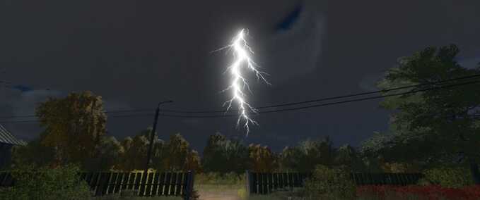 Gameplay Gewitter Wetter Mod Landwirtschafts Simulator mod