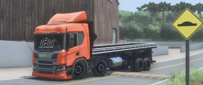 Trucks Scania P360 BR Farming Simulator mod
