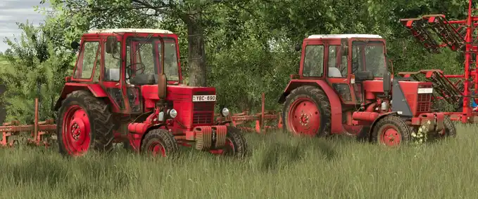 Traktoren Belarus 550-82 Landwirtschafts Simulator mod