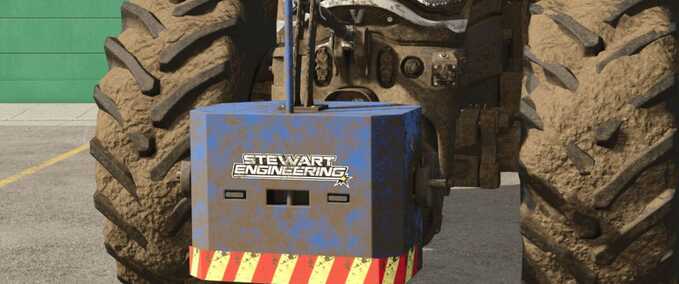 Gewichte 900 kg Stewart Gewicht Landwirtschafts Simulator mod