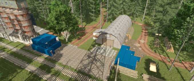 Maps Verlassene Taiga-Karte Landwirtschafts Simulator mod