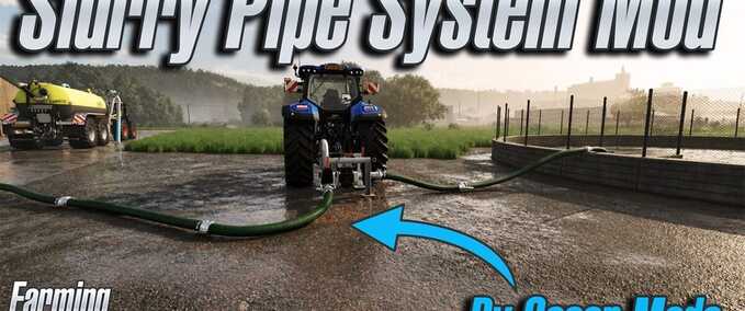 Güllefässer Gülle-Rohrsystem Landwirtschafts Simulator mod