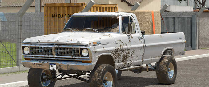 Cars Lizard F100 Pickup Truck Farming Simulator mod