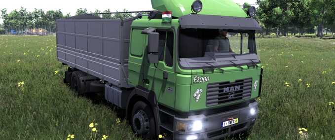 Trucks MAN F2000 Farming Simulator mod