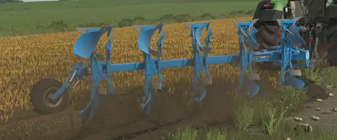 Pflüge Overum VFCXP 51080 F Landwirtschafts Simulator mod