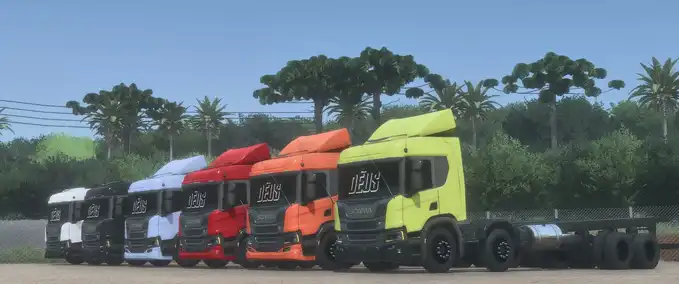 Trucks Scania P360 BR Farming Simulator mod