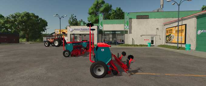 Saattechnik Sulky Master Sämaschine Landwirtschafts Simulator mod