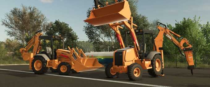 Sonstige Selbstfahrer Case 580 Super M & L Pack Landwirtschafts Simulator mod