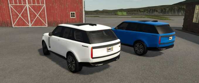 Cars Range Rover 2022 Farming Simulator mod