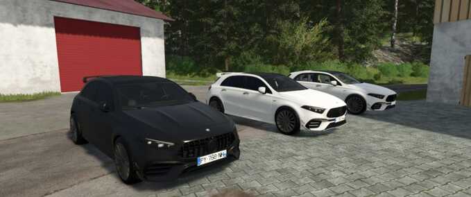 Cars Mercedes A45 AMG Farming Simulator mod