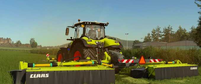 Mower CLAAS Disco 1100C + 3600FC Night Edition Farming Simulator mod