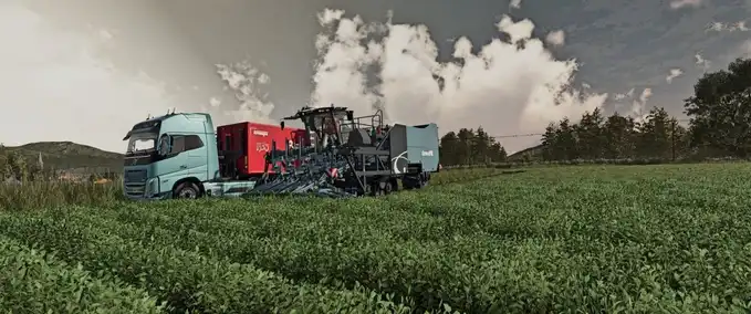 Sonstige Selbstfahrer Dewulf ZKISVE Selbstfahrender Erntehelfer Landwirtschafts Simulator mod