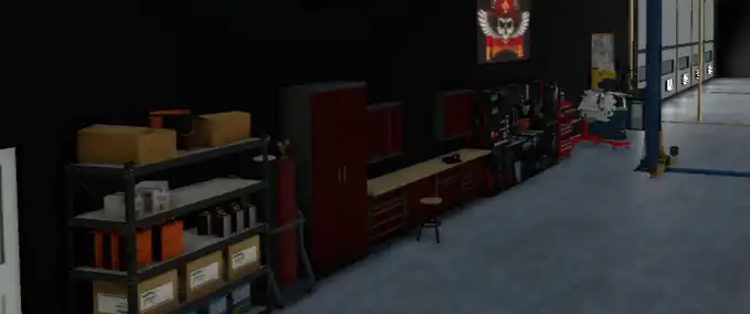 Gebäude mit Funktion Dream Mix Werkstatt Landwirtschafts Simulator mod