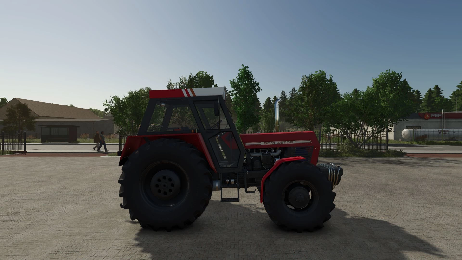 Zetor 8011 4x4 BRONCZEK GPS - Thumbnail 1