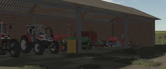 Schuppen Kleiner Serbischer Ziegelschuppen Landwirtschafts Simulator mod