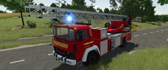 Fire department Magirus-Deutz DL(A) Flokensee Farming Simulator mod