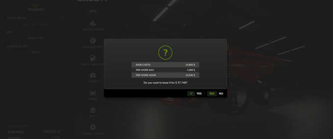 Scripts Cheaper Leasing Farming Simulator mod