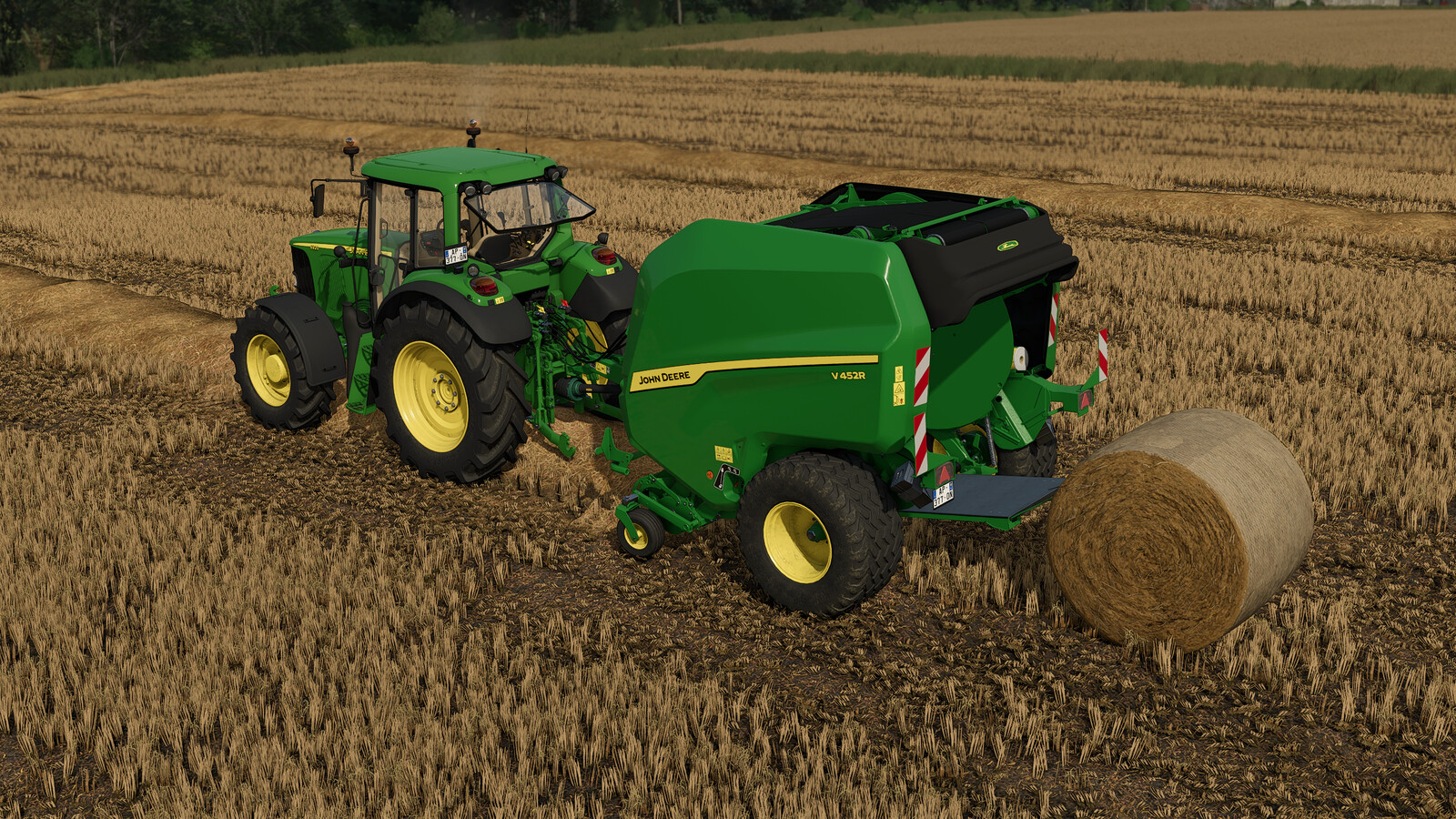 John Deere Round Baler - Thumbnail 1