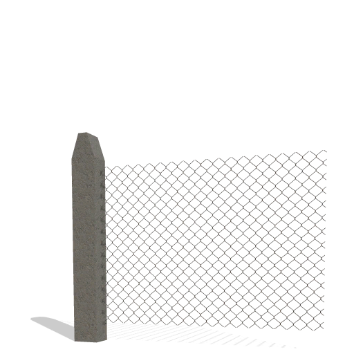 Old Concrete Fence - Thumbnail 1