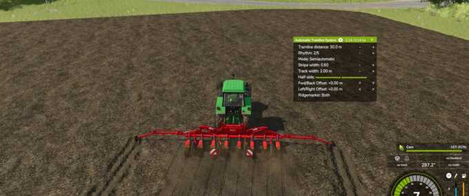 Scripts Automatic Tramline System Farming Simulator mod