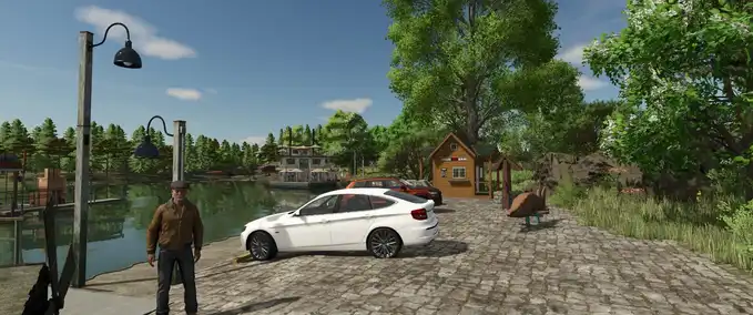 Maps Amever Farm - Creek Hollow Farming Simulator mod
